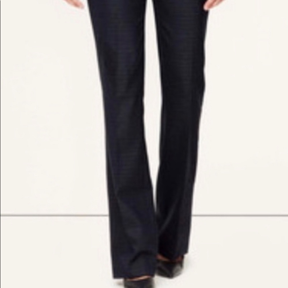LOFT Marisa Boot Cut Black Pants - Picture 2 of 8